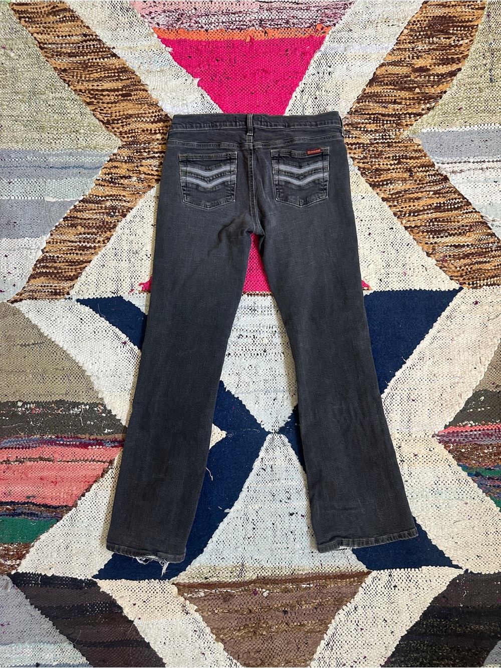 Roxy Gray Wash Low rise Boot Cut Flare - Picture 2 of 5